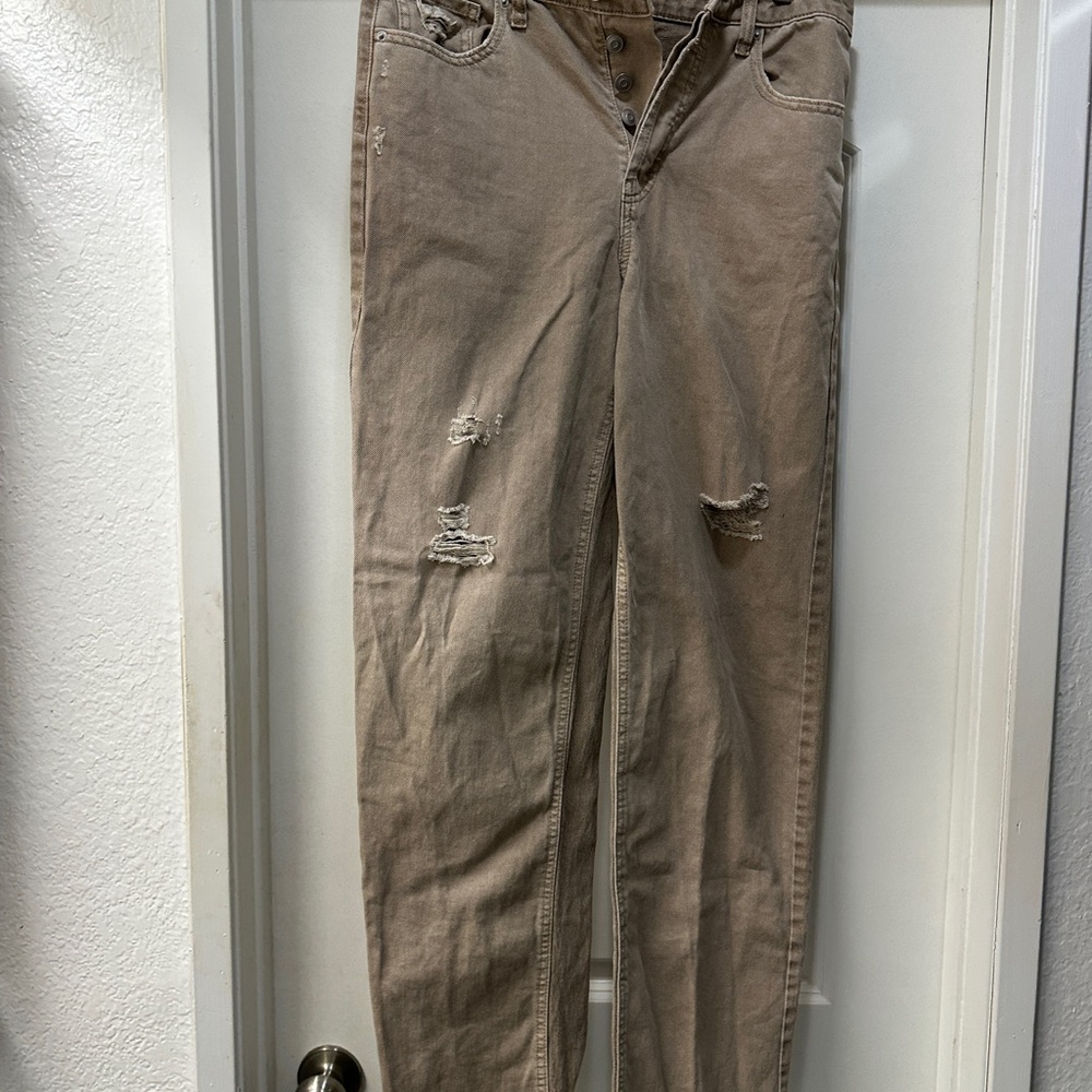 Wild Fable Tan Straight Jeans